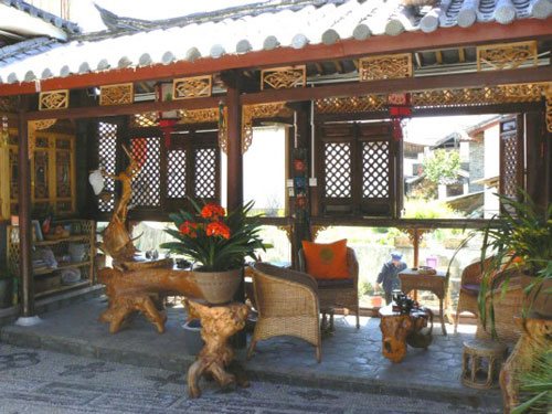 丽江古城鱼米河客栈