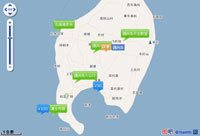 涠洲岛地图