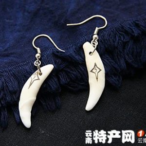 [草明苑]犬牙耳坠
