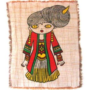 蜡染壁画C20(40cm×35cm)
