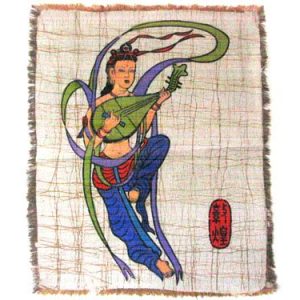 蜡染壁画C26(40cm×35cm)