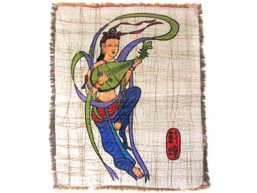 蜡染壁画C26(40cm×35cm)