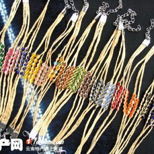 拉菲草爱情三排手链(全)