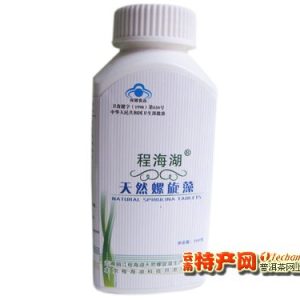 【程海湖】程海湖牌天然螺旋藻精片 200克瓶装