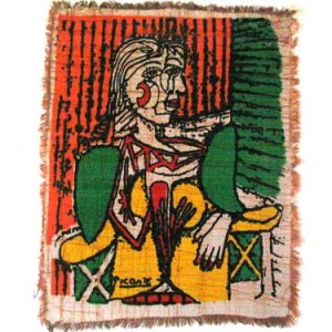 蜡染壁画C12(40cm×35cm)