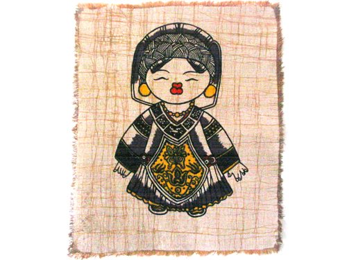蜡染壁画C10(40cm×35cm)
