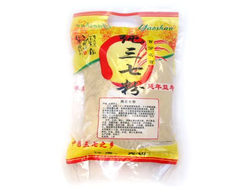 云南文山纯三七粉500克袋装(包快递)