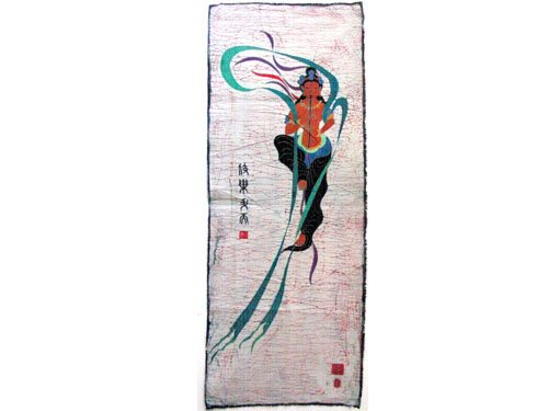 蜡染壁画B4(45cm×115cm)