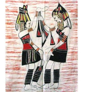 蜡染壁画A13(85cm×65cm)