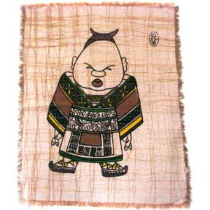 蜡染壁画C2(40cm×35cm)