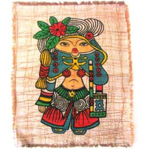蜡染壁画C27(40cm×35cm)