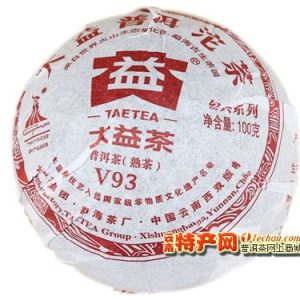 [大益]2010年 V93 经典普洱（熟）沱002批