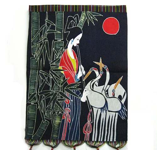 蜡染壁画A17(85cm×65cm)