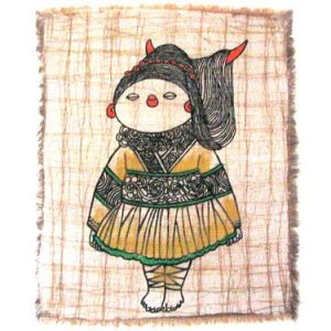 蜡染壁画C13(40cm×35cm)