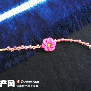 拉菲草软陶手链