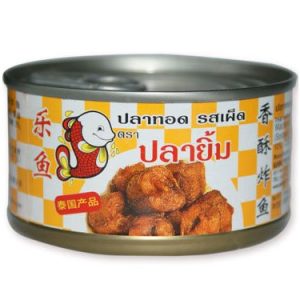 [异国风味]泰国乐鱼牌香酥炸鱼90g 滇真乐鱼