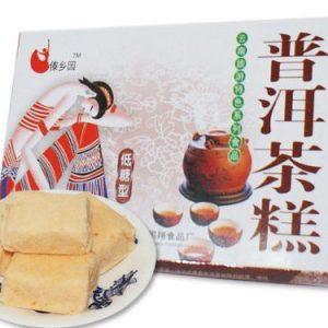 [云南味道]云南特产傣乡园普洱茶糕200g(低糖型)