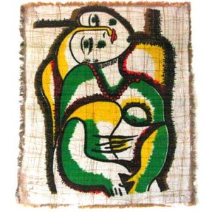 蜡染壁画C24(40cm×35cm)