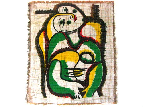 蜡染壁画C24(40cm×35cm)