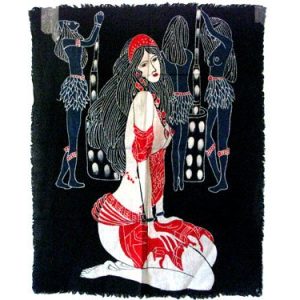 蜡染壁画A9(85cm×65cm)