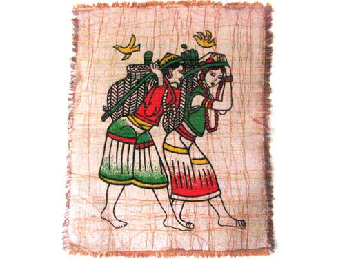 蜡染壁画C25(40cm×35cm)