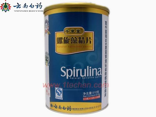 【云南白药】千草堂螺旋藻精片510克0.5克*12片*85袋