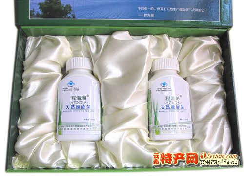 【程海湖】程海湖牌天然螺旋藻精片 精美礼盒装
