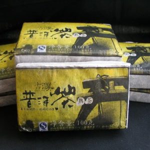 [古濮]07年100克乔木熟砖