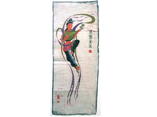 蜡染壁画B3(45cm×115cm)