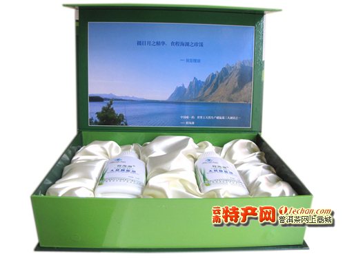 【程海湖】程海湖牌天然螺旋藻精片 精美礼盒装