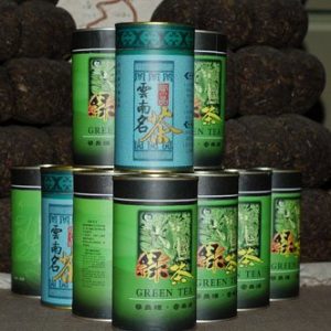 08年早春一级烘青普洱绿茶(2筒包邮)