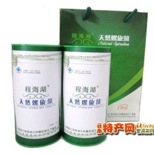 【程海湖】程海湖牌天然螺旋藻精片 150克筒装