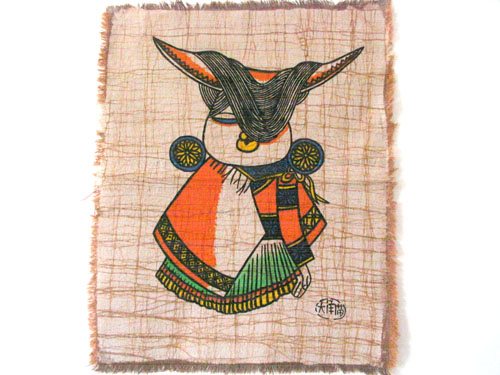 蜡染壁画C3(40cm×35cm)