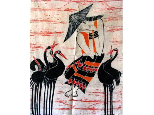 蜡染壁画A8(85cm×65cm)