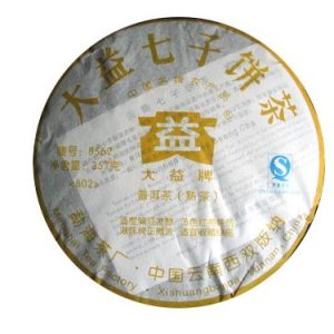 [大益]08年8562七子饼茶（熟）802批