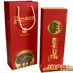 [帝泊洱]普洱茶珍 （古茶型）皇冠酒红中礼盒 NO.1901