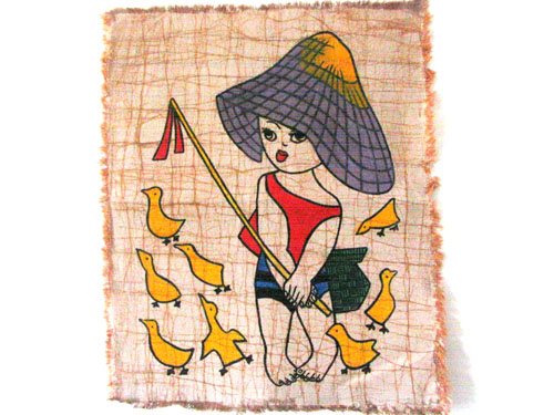 蜡染壁画C22(40cm×35cm)
