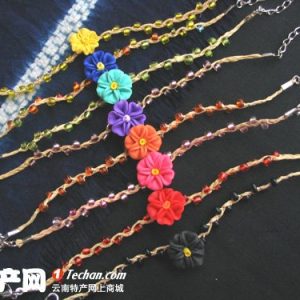 拉菲草软陶手链(全)