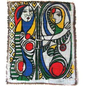 蜡染壁画C14(40cm×35cm)
